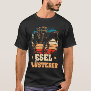 Esel Hauspferd Arten Biologe Afrika Haustier T-Shirt