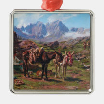 Esel in den Pyrenäen (Rosa Bonheur)