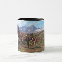 Esel in den Pyrenäen (Rosa Bonheur) Tasse
