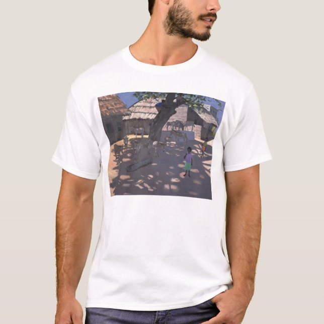 Esel Lamu Kenia 1995 T-Shirt (Vorderseite)
