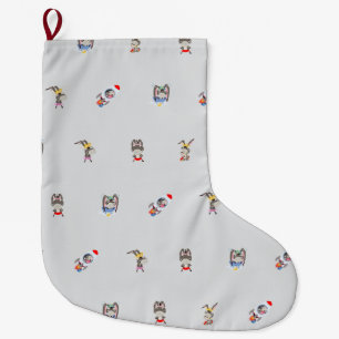 Esel-Muster-Weihnachtsstrumpf Großer Weihnachtsstrumpf