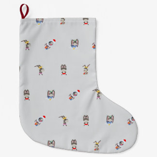 Esel-Muster-Weihnachtsstrumpf Großer Weihnachtsstrumpf
