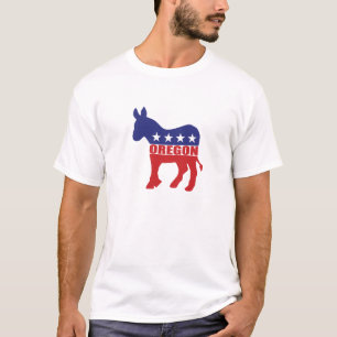 Esel Oregons Demokrat T-Shirt