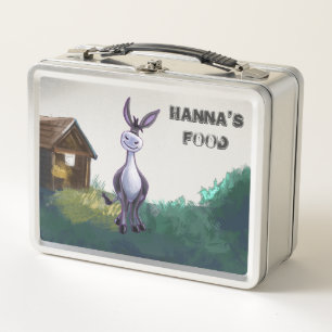 Esel-SchutzLunchbox Metall Brotdose