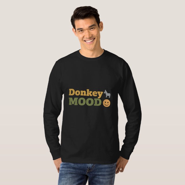 Esel STIMMUNG T-Shirt (Vorne ganz)
