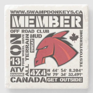 Esel-Untersetzer Steinuntersetzer