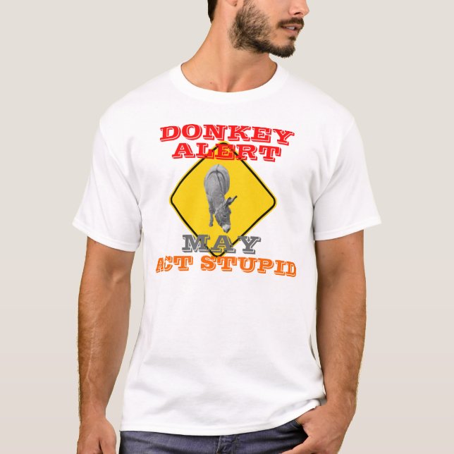 Esel-wachsamer T - Shirt (Vorderseite)