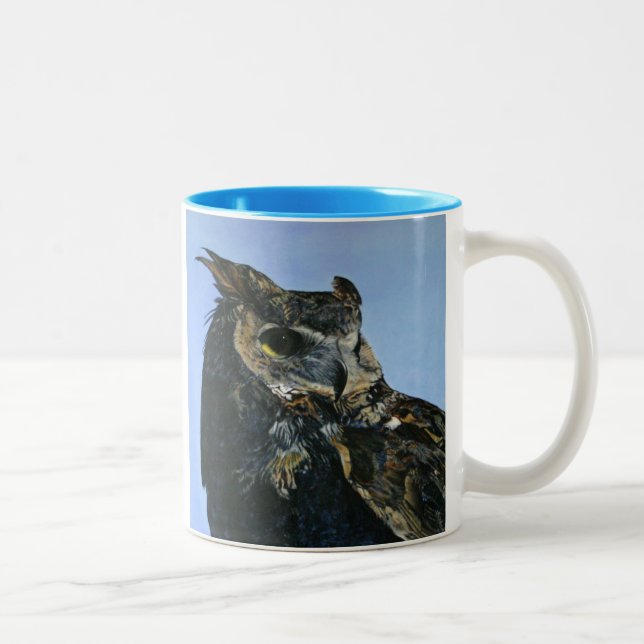 Esel Zweifarbige Tasse (Rechts)