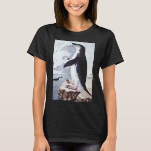 Eselspinguin, Vintage Vögel aus der Antarktis T-Shirt