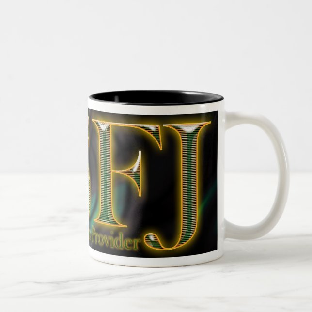ESFJmug Zweifarbige Tasse (Rechts)