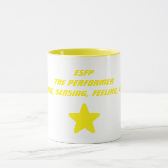 ESFP Performer-Tasse Tasse (Zentrum)