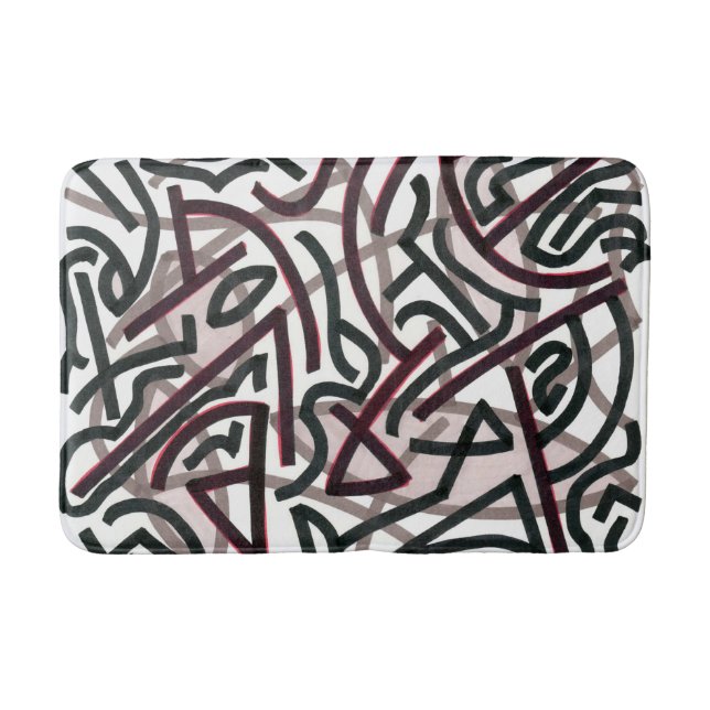 Eskapistische Badematte (Vorderseite)