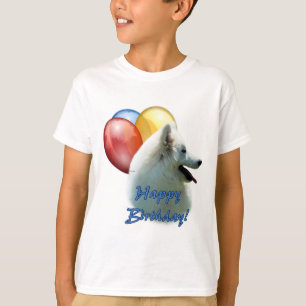 Eskie Happy Birthday Balloon T-Shirt