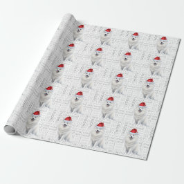 Eskimo Dog Lover Holiday Geschenkpapier
