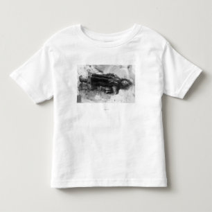 Eskimo Girl in einem Park in Nome, Alaska Kleinkind T-shirt