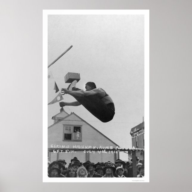 Eskimo Highkick Star Alaska 1915 Poster (Vorne)