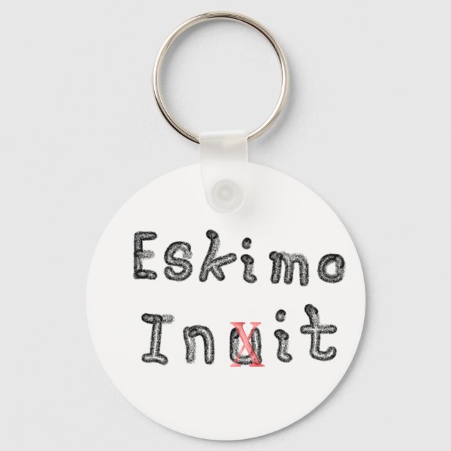 Eskimo Inuit Init Schlüsselanhänger (Vorderseite)