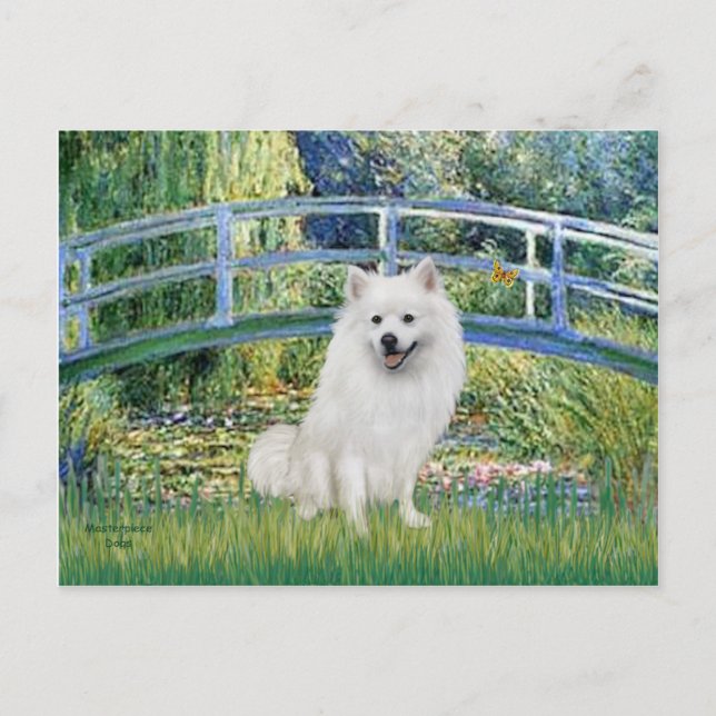 Eskimo Spitz 1 - Brücke Postkarte (Vorderseite)