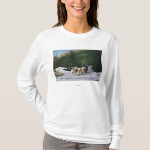 Eskimohunderanch Eds Clarks, Dogsledding T-Shirt