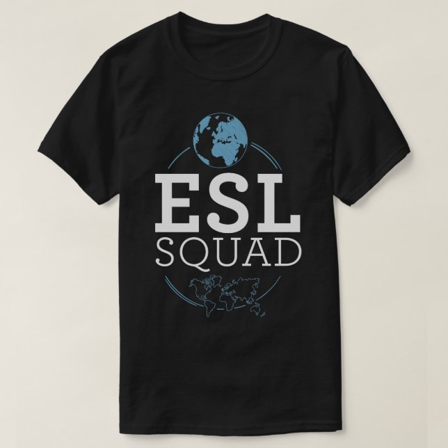 ESL Lehrer ESOL Mehrsprachiger Lehrer 1 T-Shirt (Design vorne)