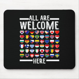 ESL-Lehrer sind hier für Worlds Virtual willkommen Mousepad