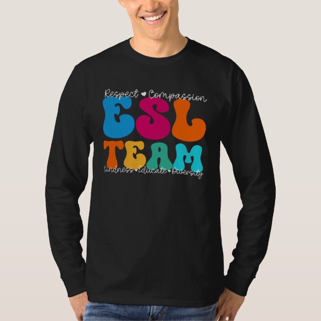 ESL Team Appreciation Week Back to School T-Shirt (Vorderseite)