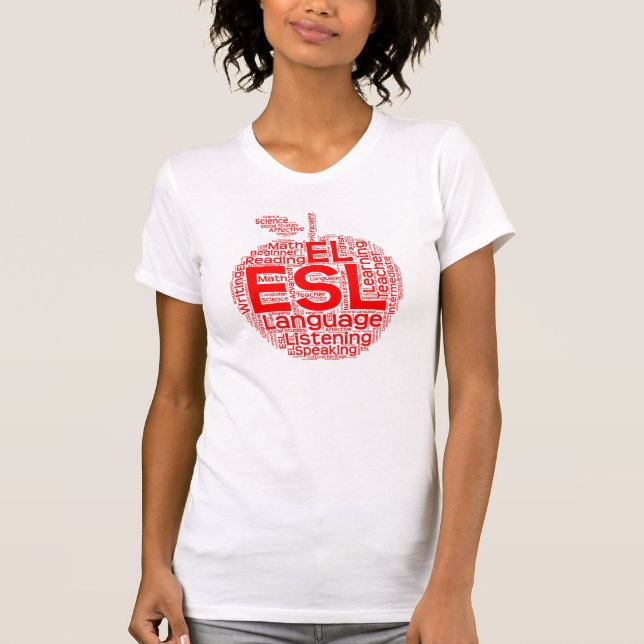 ESL Women's Bella Leinwand Fine Jersey T - Shirt (Vorderseite)