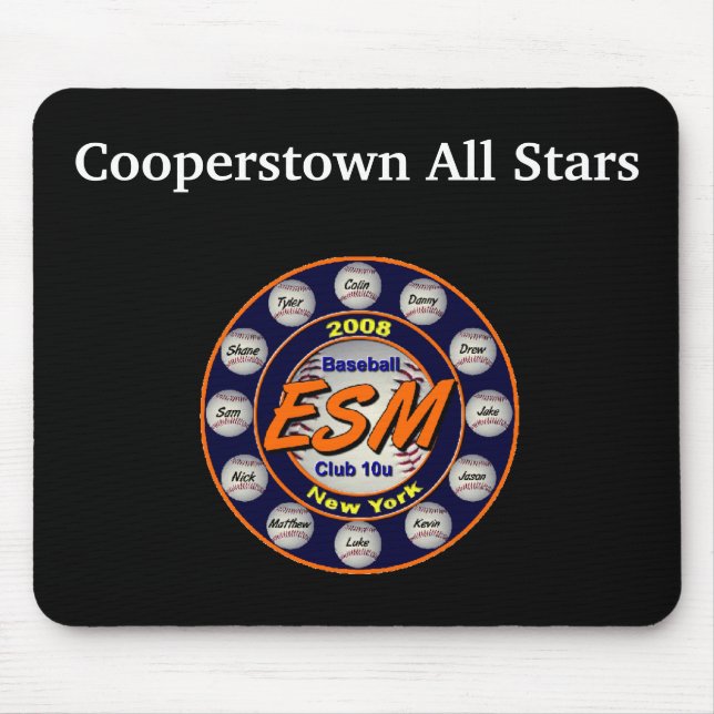 ESMBC alle Sterne Mousepad (Vorne)