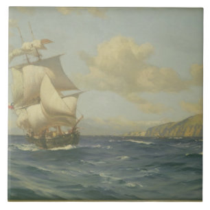 Esmeralda, 1908 (Öl auf Leinwand) Fliese