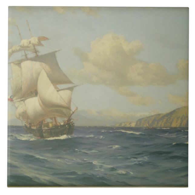 Esmeralda, 1908 (Öl auf Leinwand) Fliese (Vorderseite)