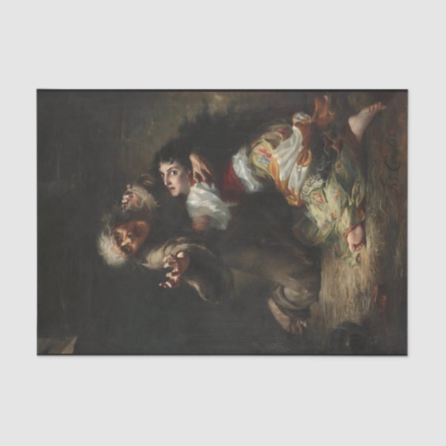 Esmeralda Henri Coeylas Art Seidenpapier (Vorderseite)