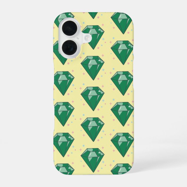 esmeralda verde vector iPhone 16 hülle (Rückseite)