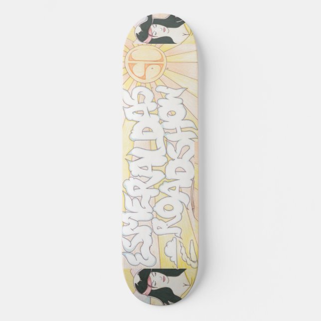 Esmeraldas Roadshow Offizieller Skateboard-Deck Skateboard (Vorderseite)