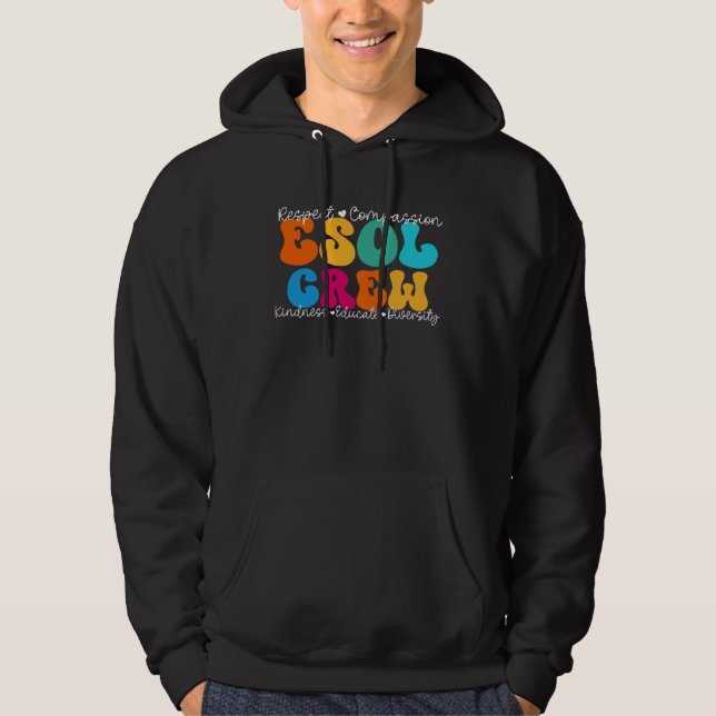 ESOL Crew Appreciation Week Back to School Hoodie (Vorderseite)