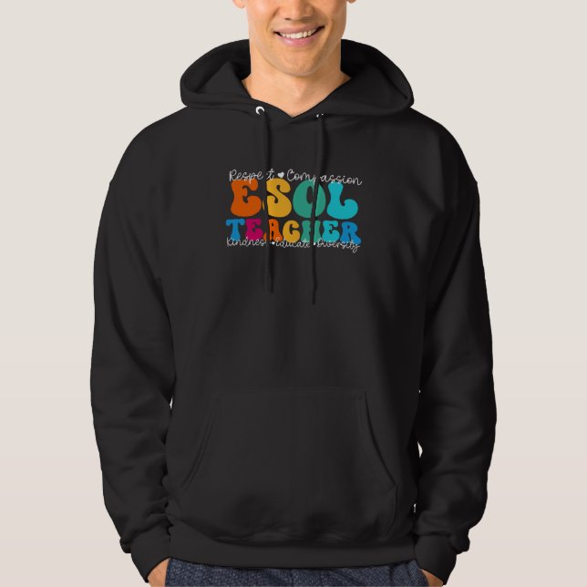 ESOL Teacher Appreciation Week Back to School Hoodie (Vorderseite)
