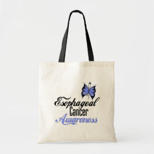Esophageal Cancer Awareness Butterfly Tragetasche
