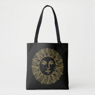 Esoteric Black Gold Sun