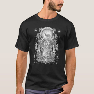 Esoteric Death Tarot Card Illustration T-Shirt