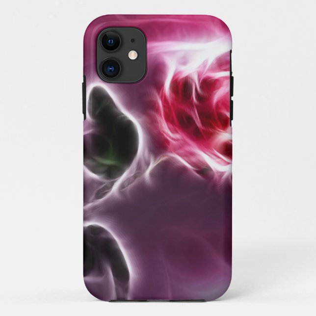 Esoteric Pink Rose Case-Mate iPhone Hülle (Rückseite)