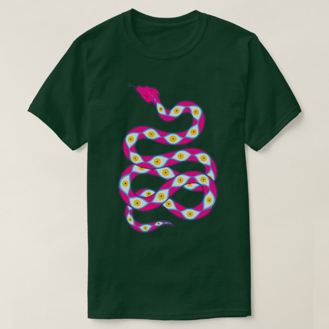 Esoteric Snake T-Shirt (Design vorne)