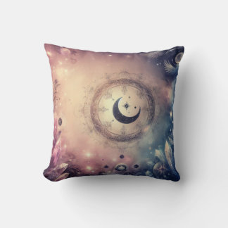 Esoteric Throw Pillow Kissen