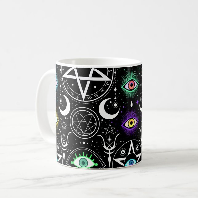 Esoterisch Kaffeetasse (Vorderseite Links)