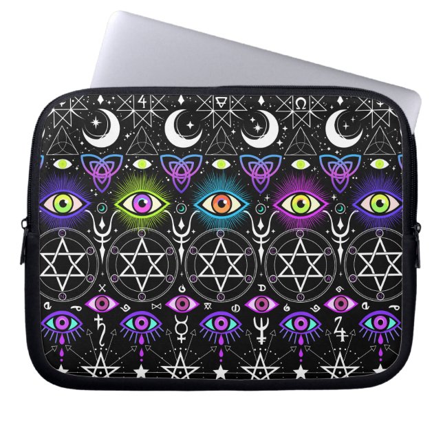 Esoterisch Laptopschutzhülle (Vorderseite)