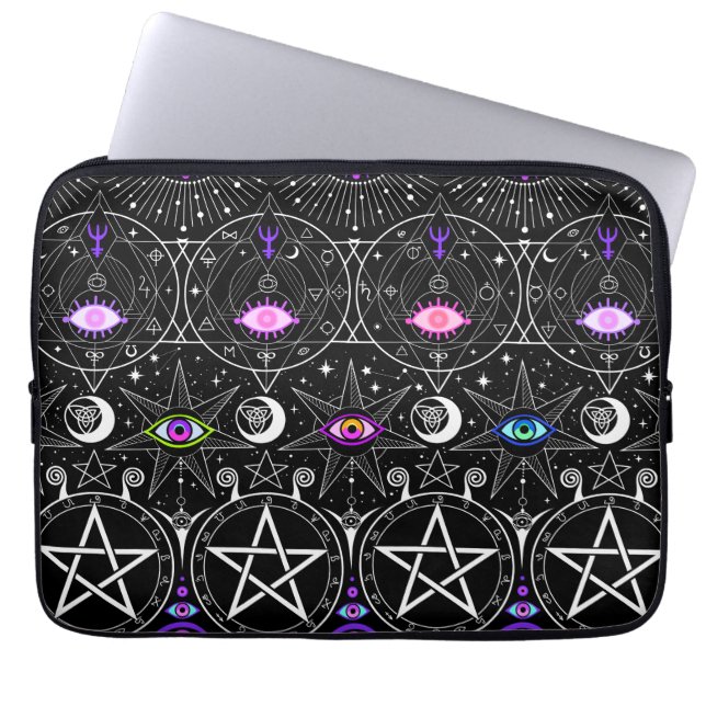 Esoterisch Laptopschutzhülle (Vorderseite)
