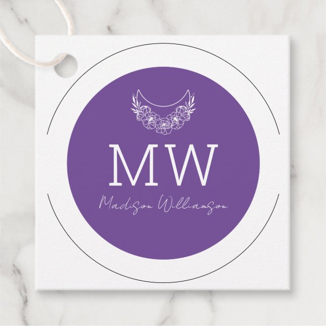 Esoterische Psychische Moderne Minimalistische Hal Geschenkanhänger (Vorderseite)