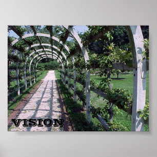 Espalier Apfelbaum - Vision Poster