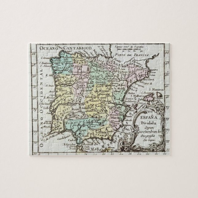 Espana 1757 puzzle (Horizontal)