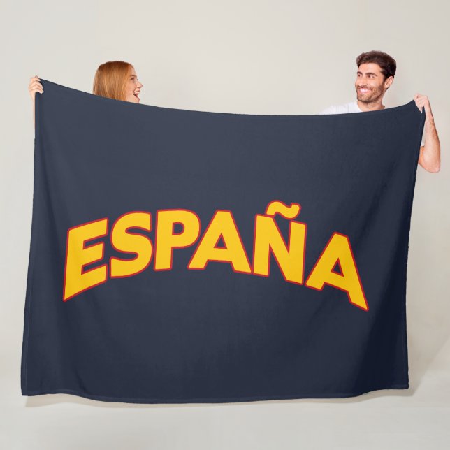 España 5 fleecedecke (Beispiel)