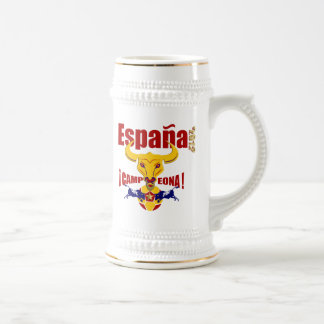 España Campeona 2012 Jarro de Cerveza Spanien Bierglas