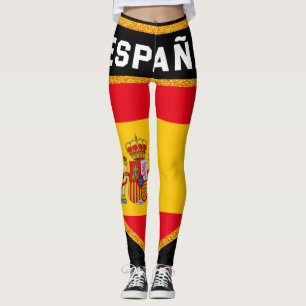 España Flagge Leggings